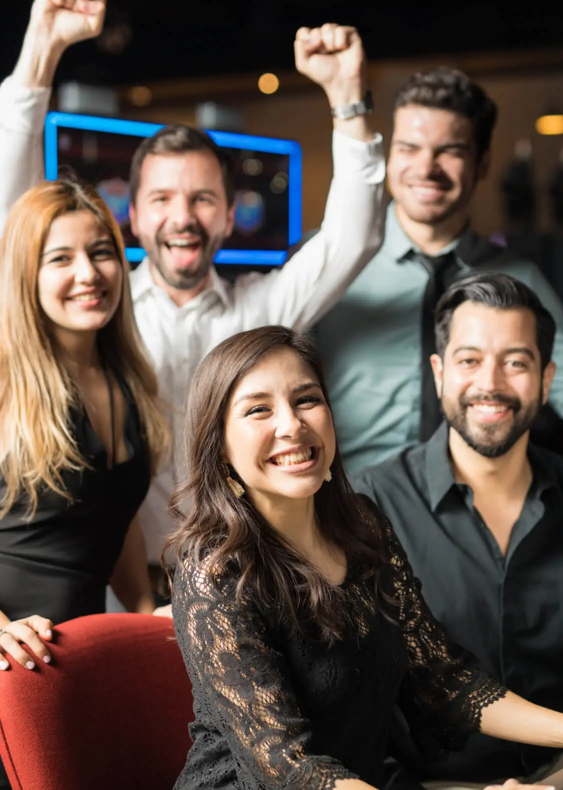 Happy Faces While Playing Casino at Primm Valley - Mobile