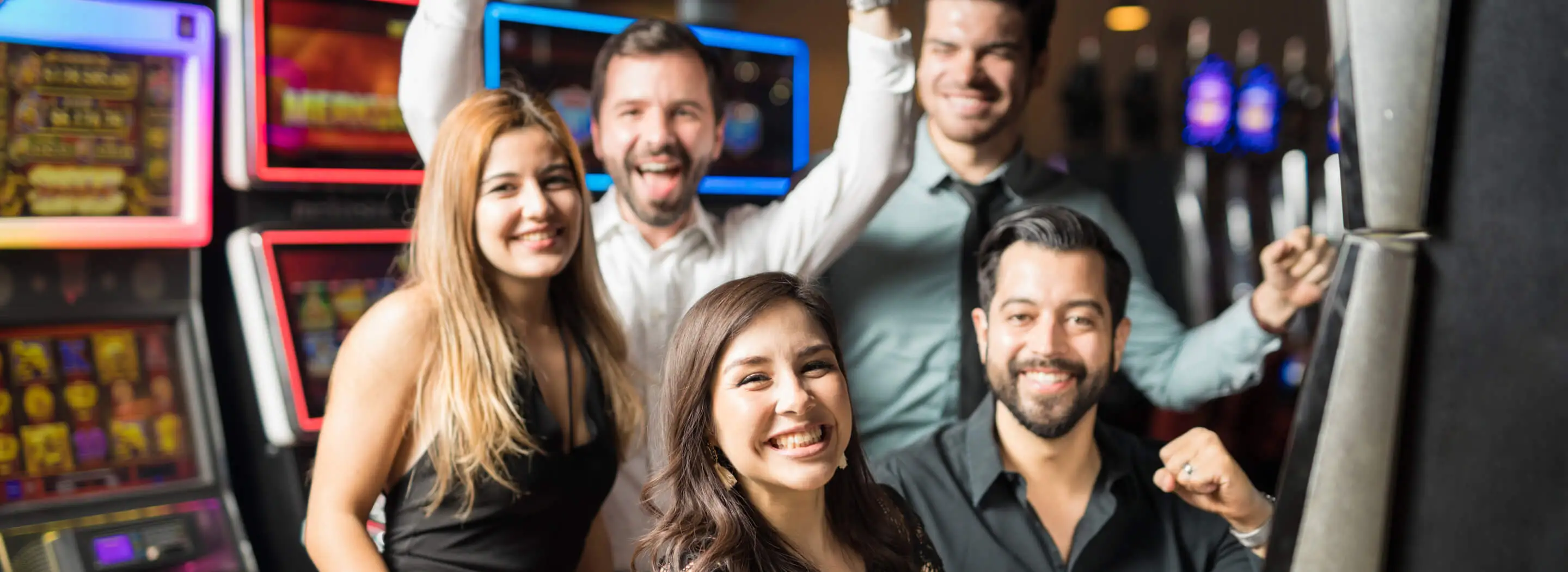 Happy Faces While Playing Casino at Primm Valley